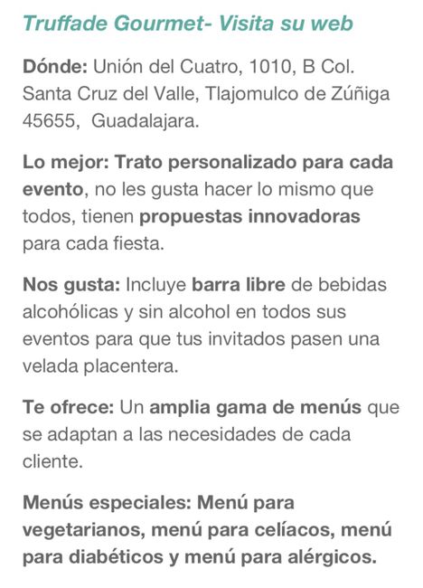 12 de los mejores banquetes para boda en Guadalajara - 3