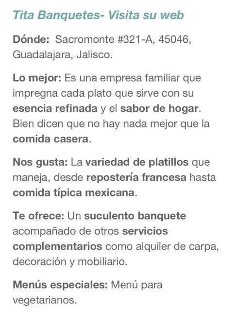 12 de los mejores banquetes para boda en Guadalajara - 6