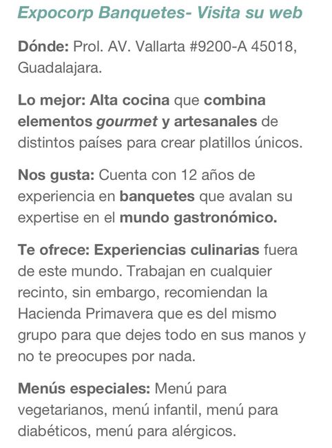 12 de los mejores banquetes para boda en Guadalajara - 11