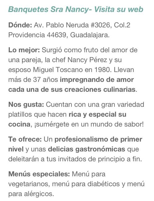 12 de los mejores banquetes para boda en Guadalajara - 12