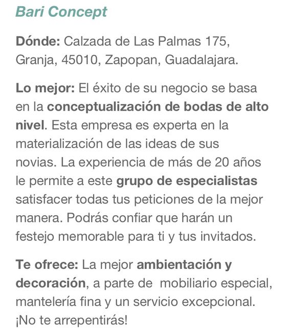 Los 10 mejores wedding planners de Guadalajara 4