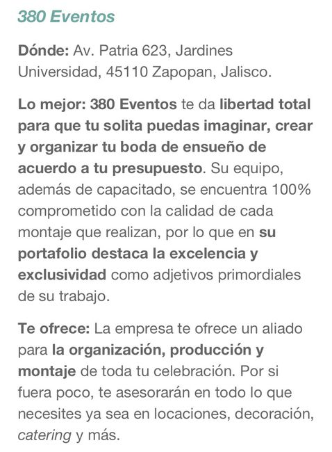 Los 10 mejores wedding planners de Guadalajara 5