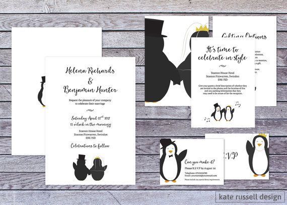 Penguin wedding - 8