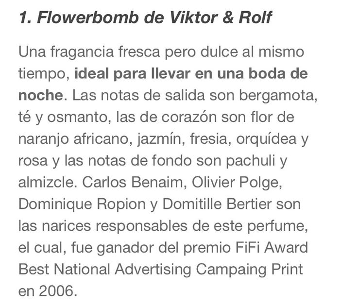 5 perfumes extraordinarios para novia - 3