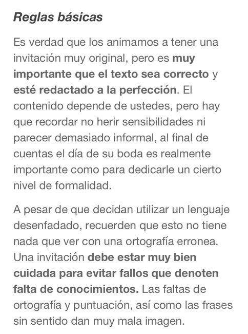 5 tips para redactar las invitaciones de boda perfectamente - 9