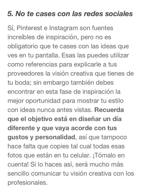 Ayuda a tus proveedores a entender todas las ideas de tu boda - 5
