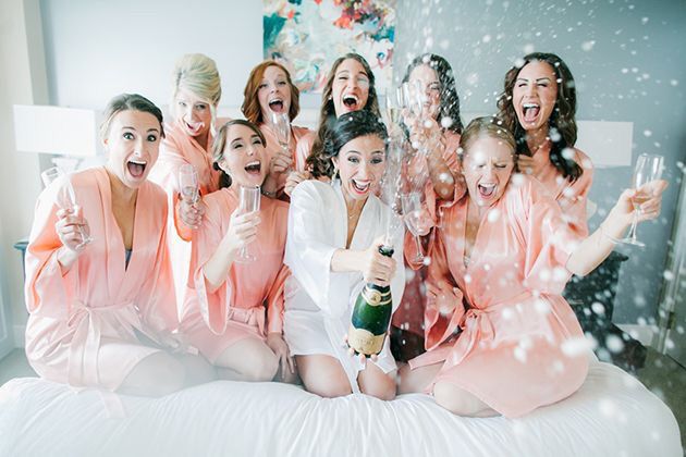 23 imágenes inspiración: Bride & bridesmaids - 8