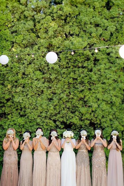 23 imágenes inspiración: Bride & bridesmaids - 19
