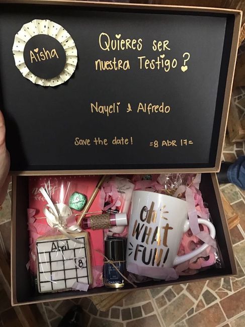 Regalitos para testigos de honor -ceremonia civil- - 5