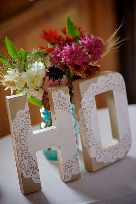 Letras de madera - 6
