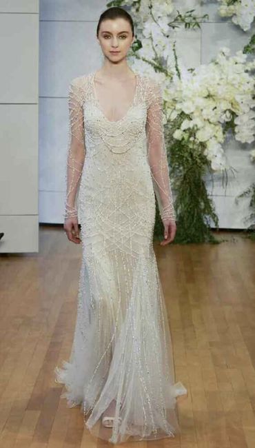 Vestidos primavera 2018 Monique Lhuillier - 1