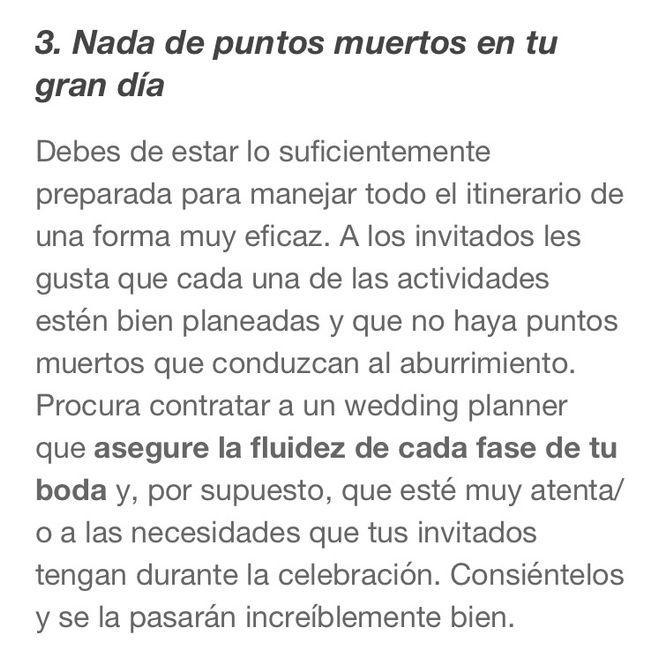 10 cosas que los invitados esperan que haya en tu boda - 3