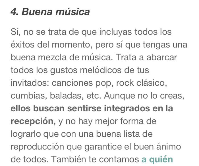 10 cosas que los invitados esperan que haya en tu boda - 4