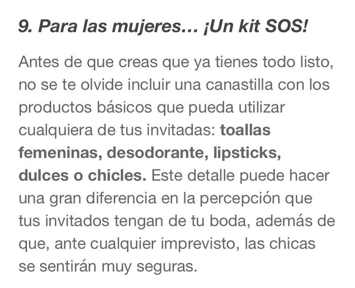 10 cosas que los invitados esperan que haya en tu boda - 9