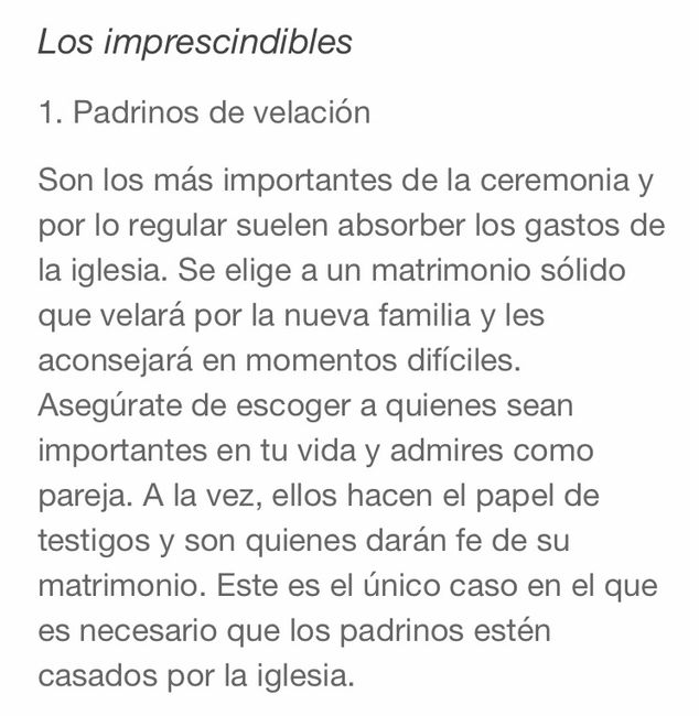 Padrinos de boda y su función. - 1