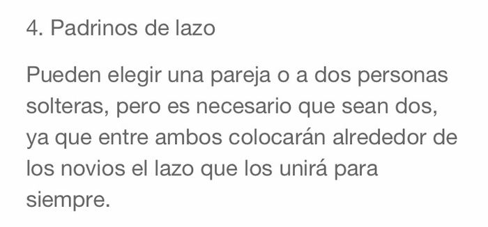 Padrinos de boda y su función. - 3
