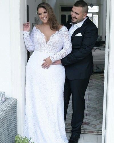 10 ideas de inspiración en vestidos para novia talla plus - 6