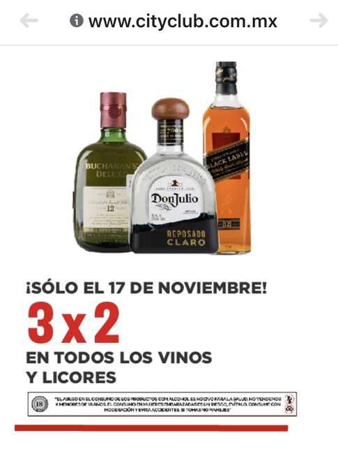 Compra de los vinos y licores - 6