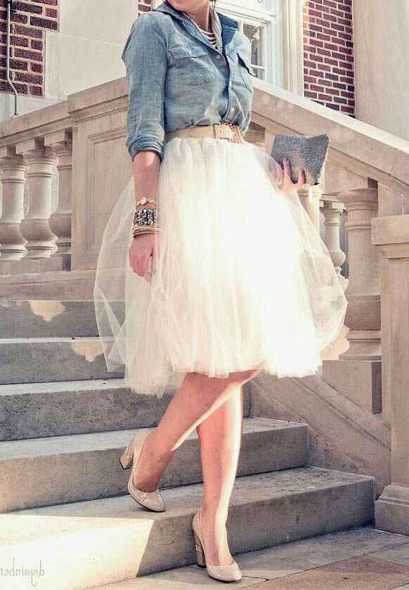  Tulle skirt outfit - 6