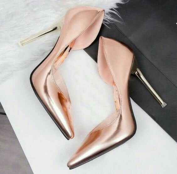  34 accesorios de novia rose gold - 8