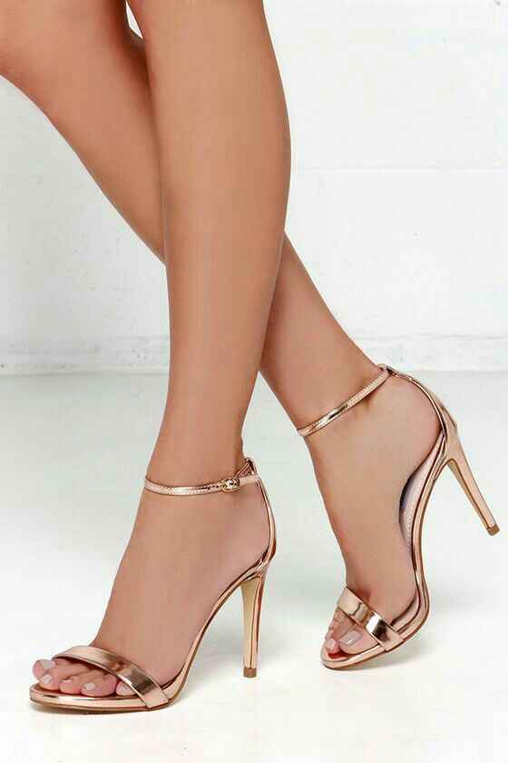  34 accesorios de novia rose gold - 9