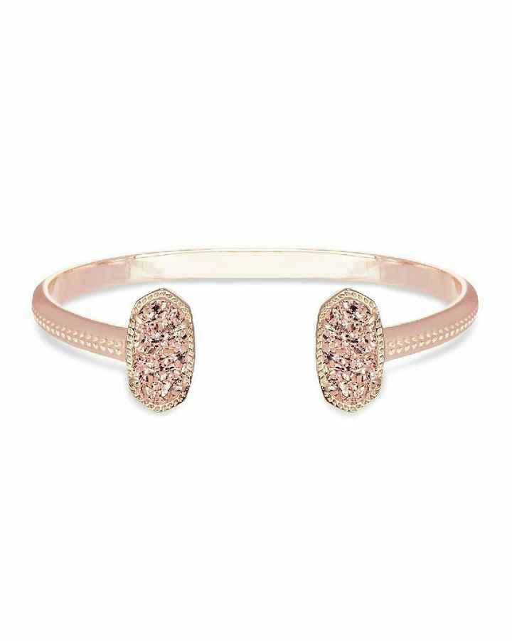  34 accesorios de novia rose gold - 17