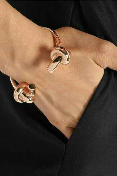  34 accesorios de novia rose gold - 19