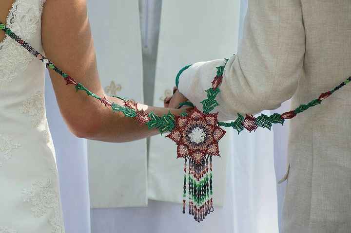 Vestido de best sale novia huichol