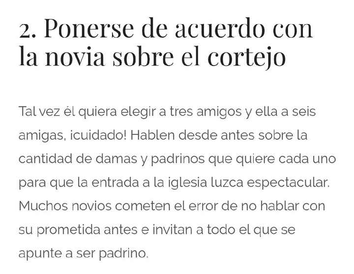  6 tareas del novio que deben realizarse antes de la boda ☝ - 2