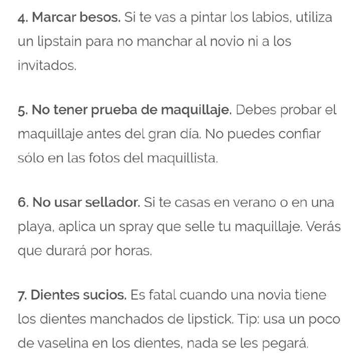  Los 100 errores más comunes en las bodas - 2
