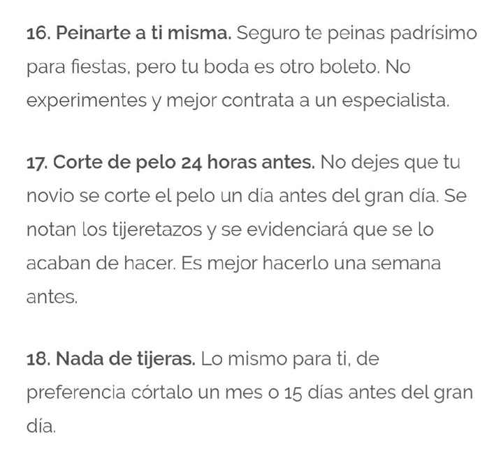  Los 100 errores más comunes en las bodas - 6