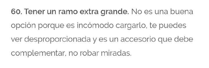  Los 100 errores más comunes en las bodas - 22