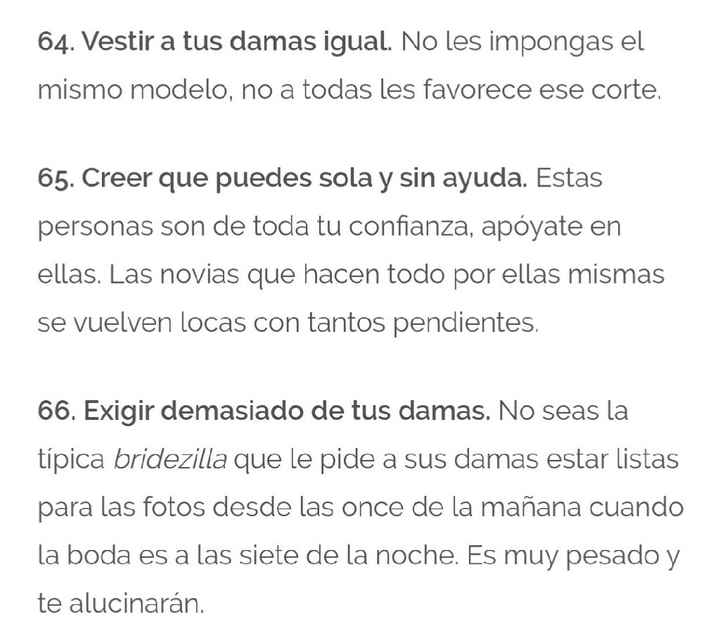  Los 100 errores más comunes en las bodas - 24