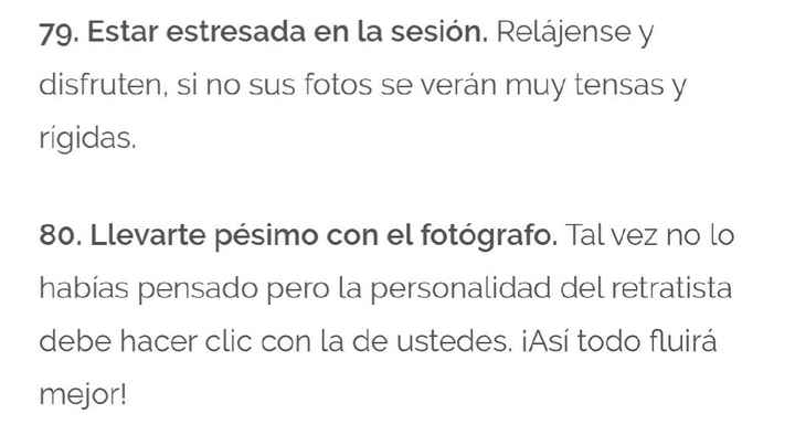  Los 100 errores más comunes en las bodas - 30