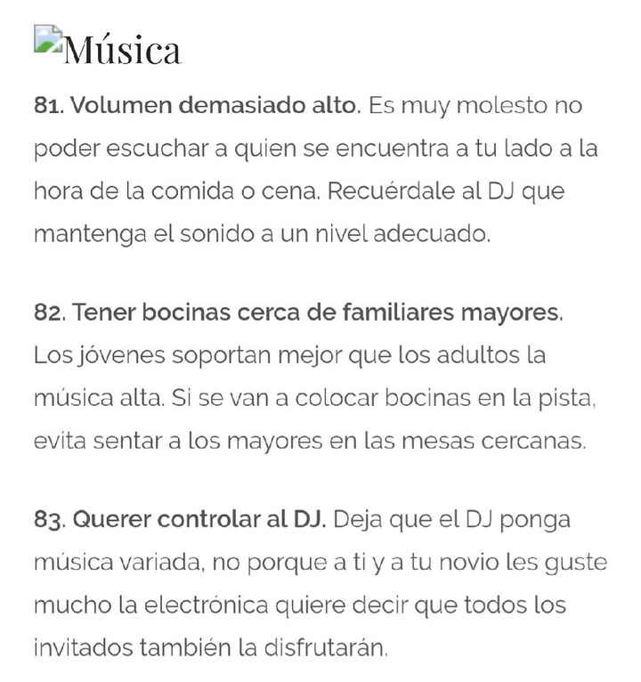  Los 100 errores más comunes en las bodas - 31