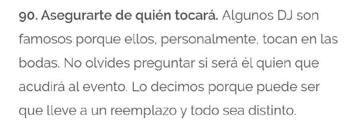  Los 100 errores más comunes en las bodas - 34