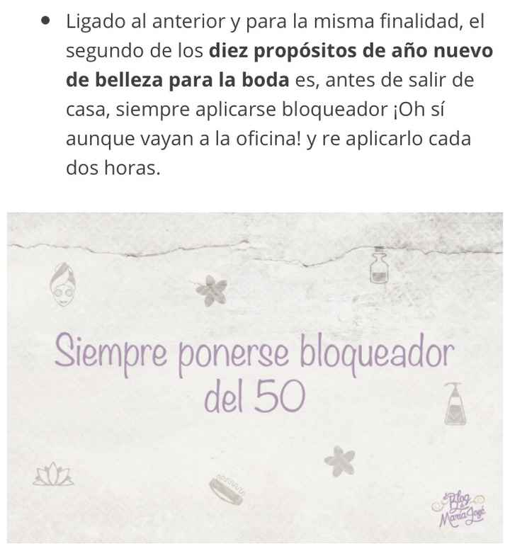  10 propósitos de Año Nuevo de belleza para la boda - 2