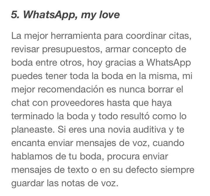 7 tips para planear tu boda si eres una #workinggirl - 6