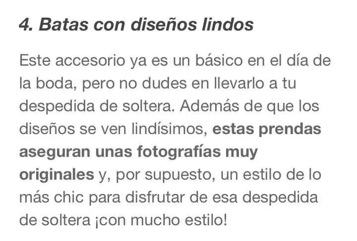Los accesorios must para una despe de soltera ¡mega cool! - 10