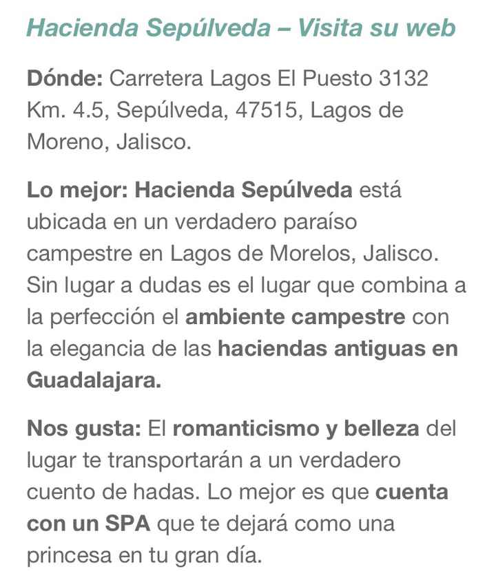 Las 15 mejores haciendas para boda en Jalisco - 14