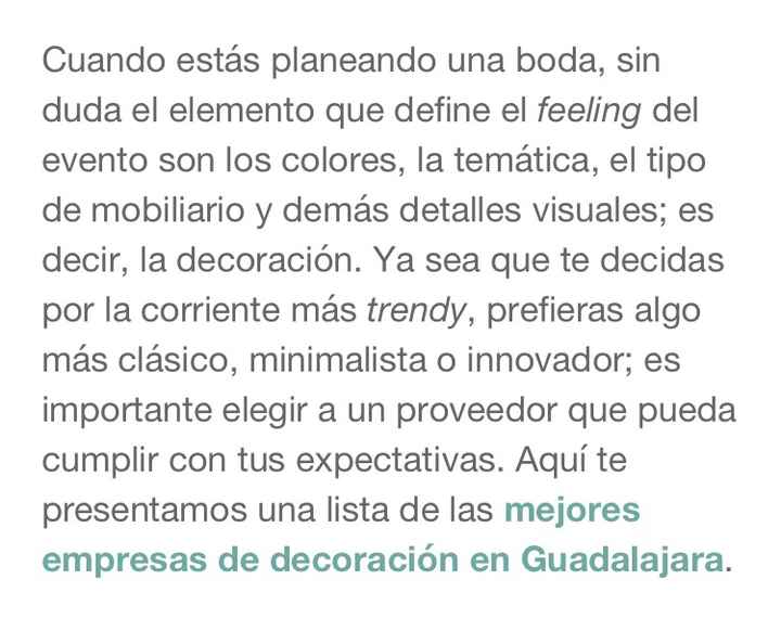 12 empresas top para decoración de bodas en Guadalajara - 1