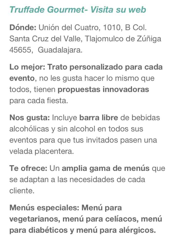 12 de los mejores banquetes para boda en Guadalajara - 3
