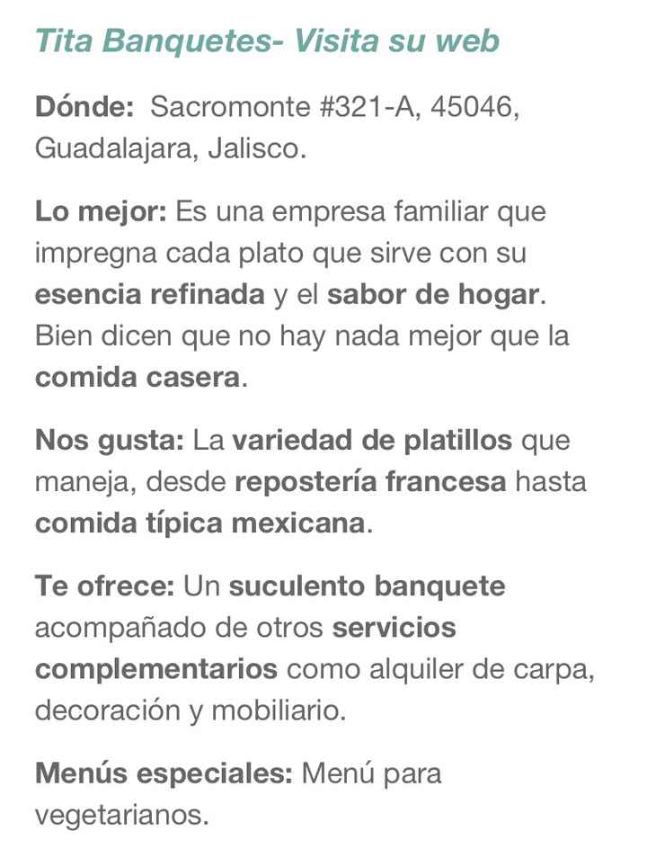 12 de los mejores banquetes para boda en Guadalajara - 6