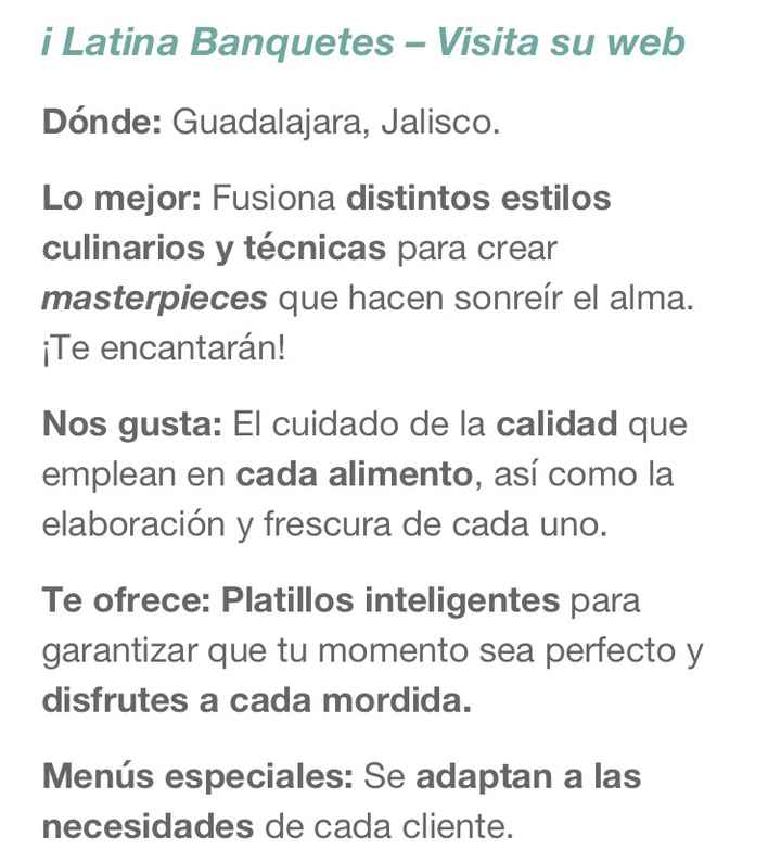 12 de los mejores banquetes para boda en Guadalajara - 7