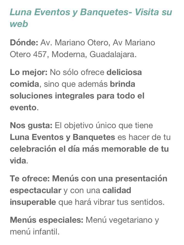 12 de los mejores banquetes para boda en Guadalajara - 10