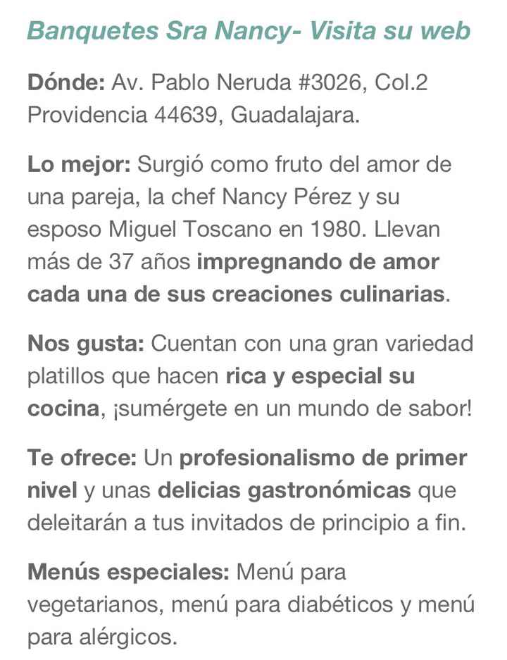 12 de los mejores banquetes para boda en Guadalajara - 12