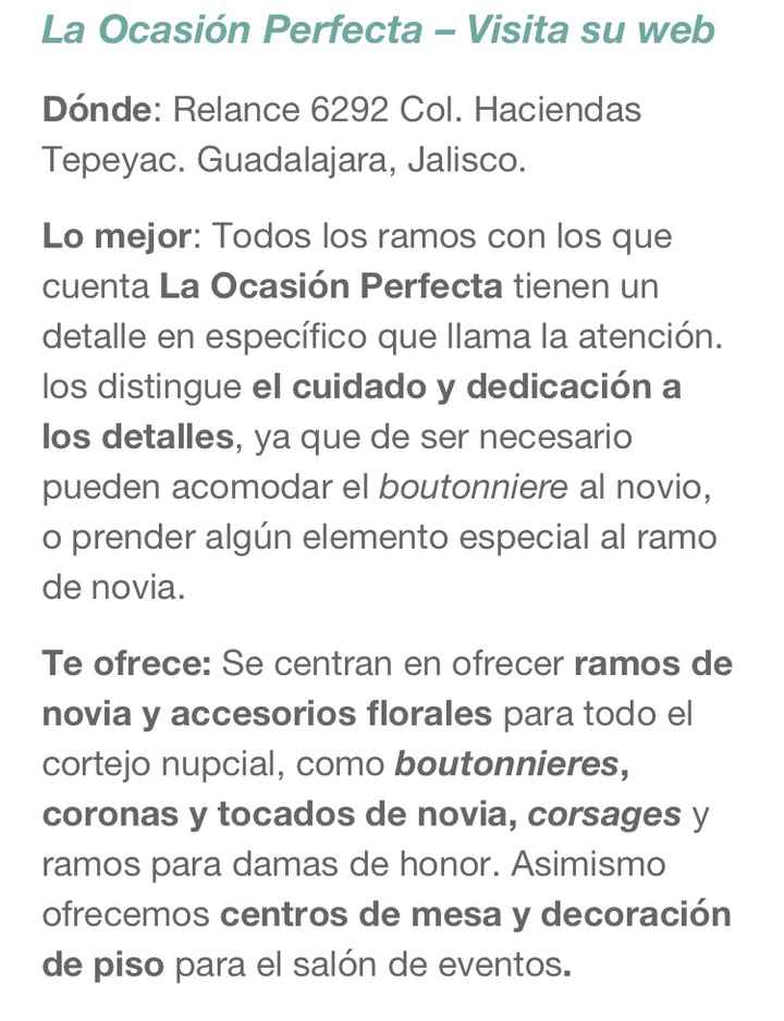 Decoración y arreglos florales para bodas, top ten Jalisco - 15