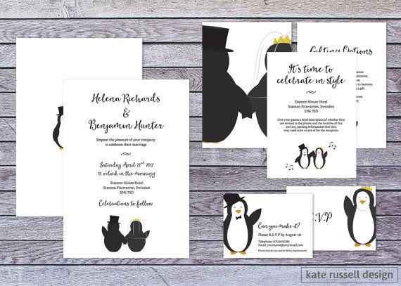 Penguin wedding - 8