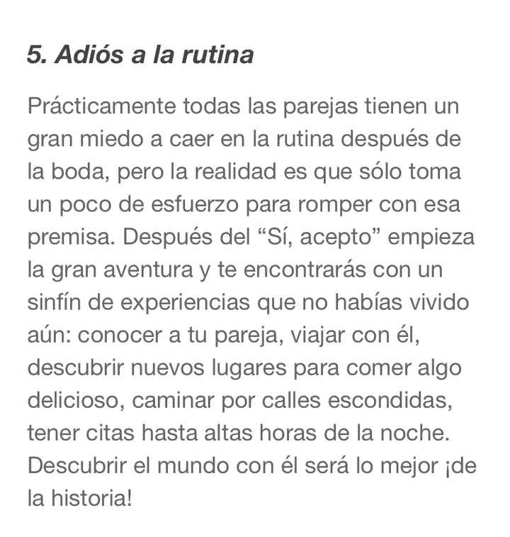 10 razones por las que casarte es lo mejor que puede pasarte - 7