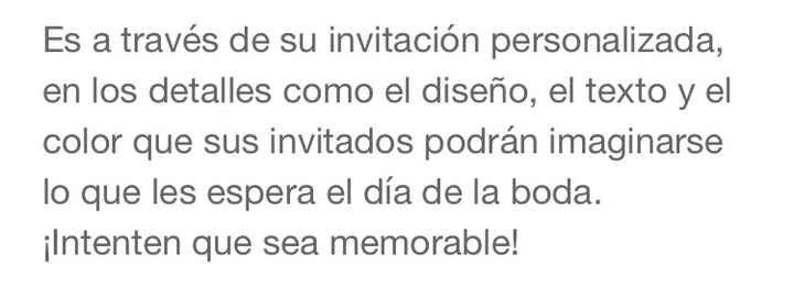 5 tips para redactar las invitaciones de boda perfectamente - 8